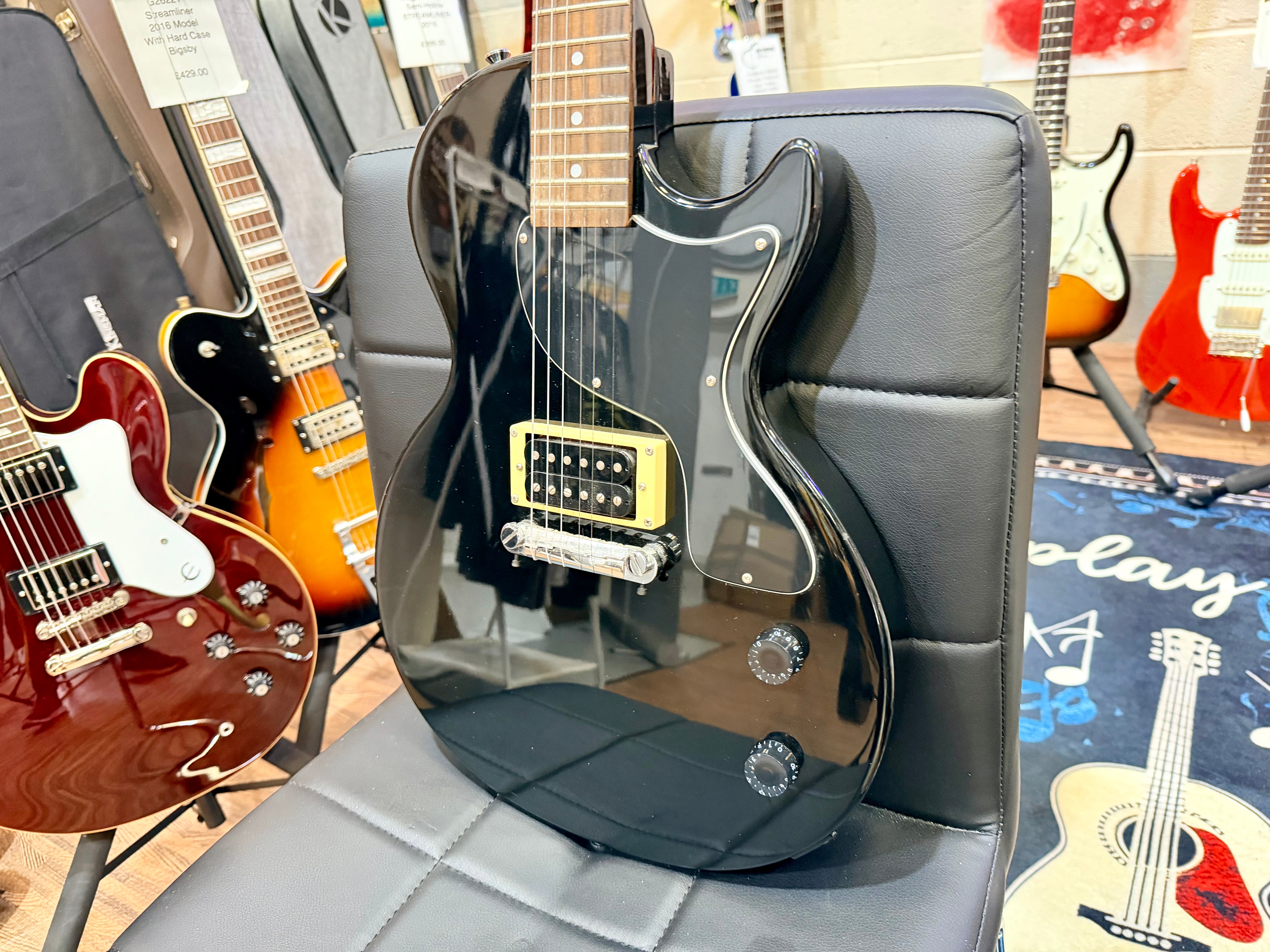🔥2013🔥 Epiphone Les Paul Junior Electric Guitar~ Gloss Black!
