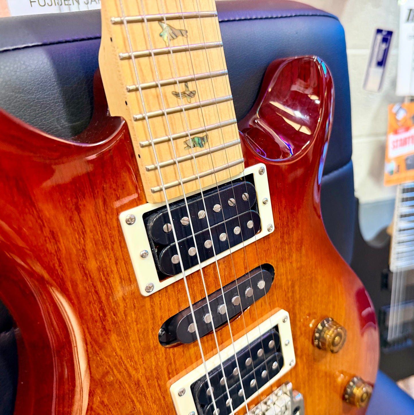 🔥2023🔥 PRS SE Specialty Swamp Ash Special~ Vintage Sunburst~ Maple Neck + Bag!