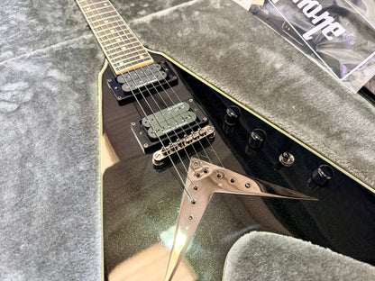 Epiphone Dave Mustaine Flying V Custom Black Metallic~ Seymour Duncan Signature