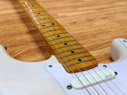 🔥EMG ACTIVE🔥 Squier Classic Vibe ‘50s Stratocaster In White Blonde~ EMG SA P’ups
