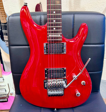 🔥2002🔥 Ibanez JS100 Joe Satriani Signature~ Korean Electric Guitar~ Red~ Floyd