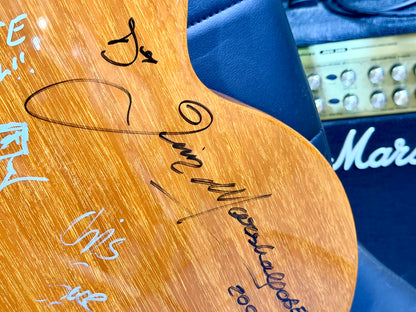 🌟 2005 Gibson USA Les Paul Standard Goldtop Jim Marshall OBE Signed + Case 🌟