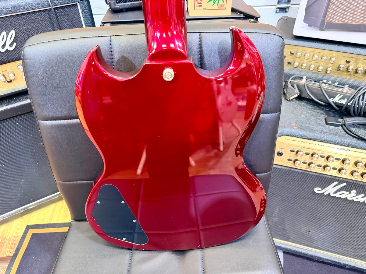 ✨2025✨ Epiphone SG Special P-90 Sparkling Burgundy + Hard Case~ MINT Condition