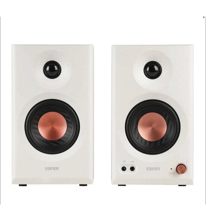 Edifier MR3 Hi-Res White Active Bookshelf Studio TV/MAC/PC Speakers/Monitors