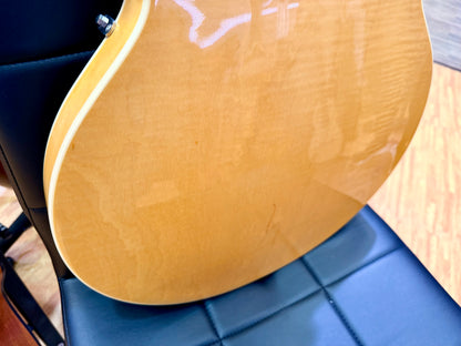 ✨MINT✨ Gibson ES-335 Figured Antique Natural~ Ex-Demo Semi-Hollow + Hard Case!