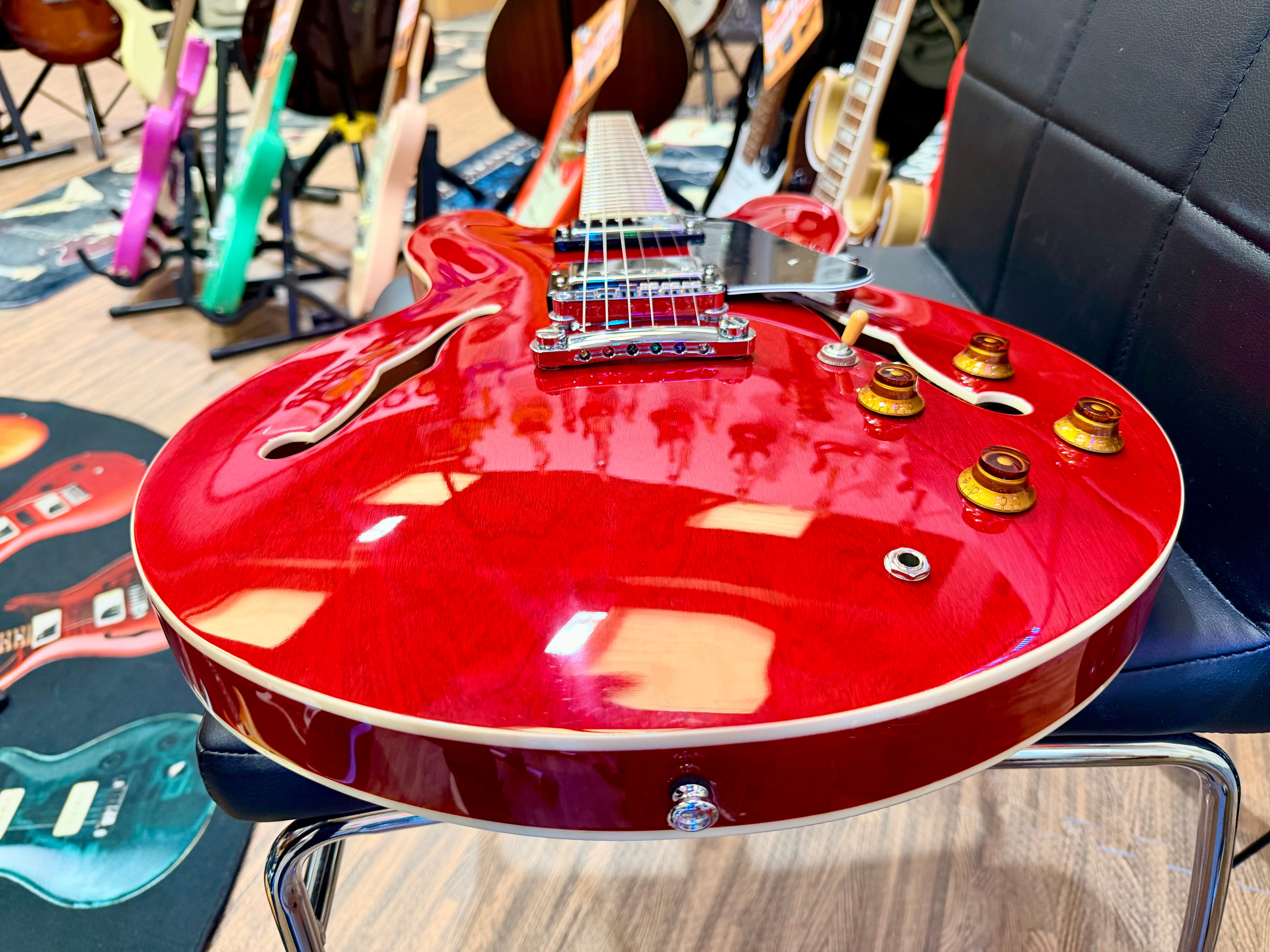 🌟BRAND NEW🌟 Tokai UES78 SR Semi Hollow Body~ See-Through Red~ ‘335’ Style!
