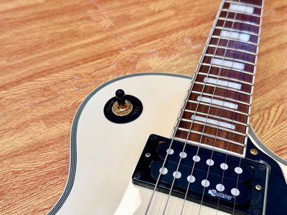 🔥2007🔥 Burny RLC-85S Custom~ Sustainer + Floyd Rose~ Snow White Les Paul!