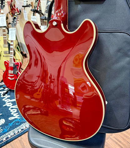 🌟MINT🌟 D’Angelico Excel Series DC Tour Hollowbody Centre Block~ Solid Wine Red