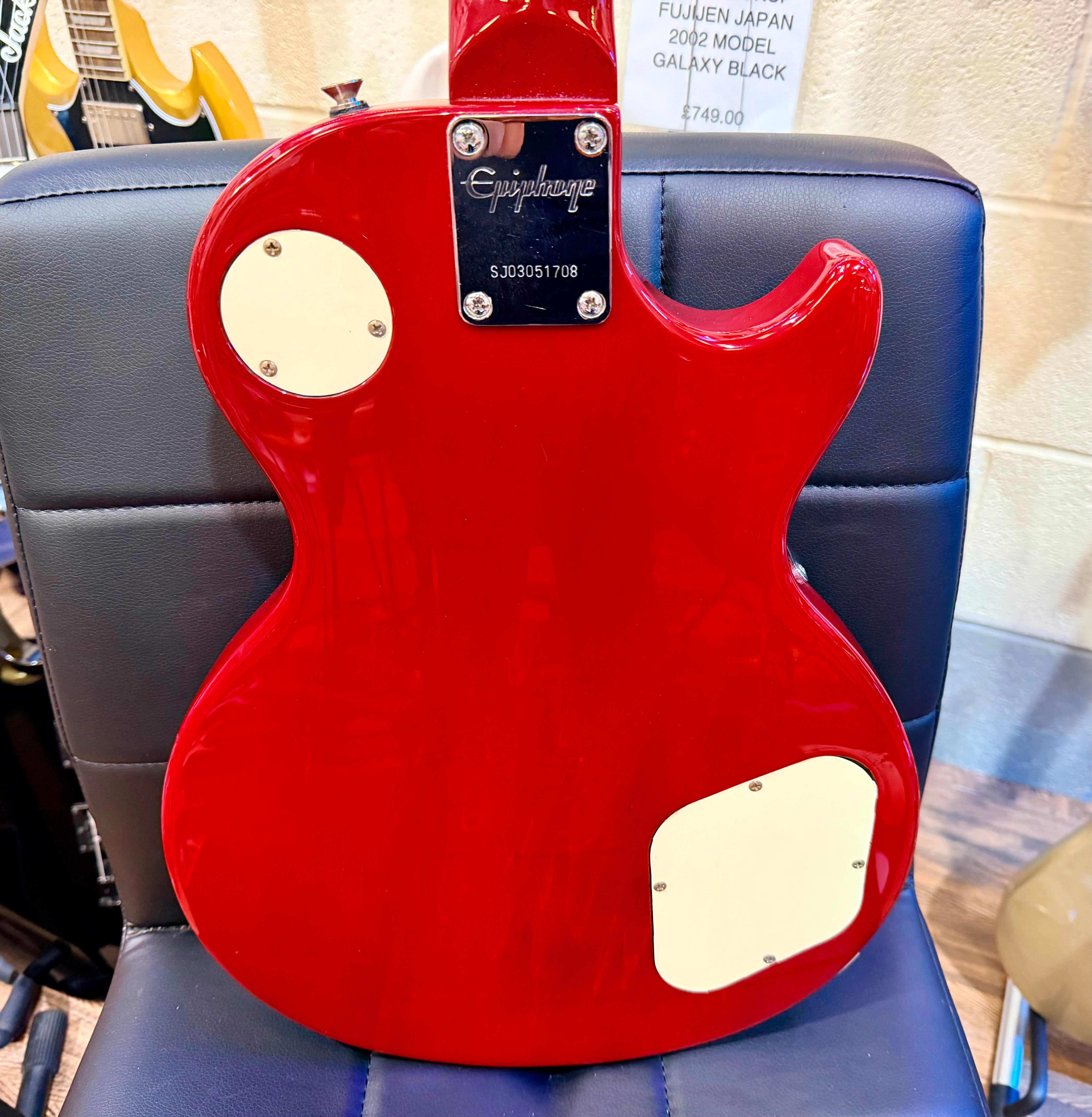 ☀️LEFTY☀️ Epiphone Les Paul LP 100 Left Handed ~ Cherry Sunburst Electric Guitar