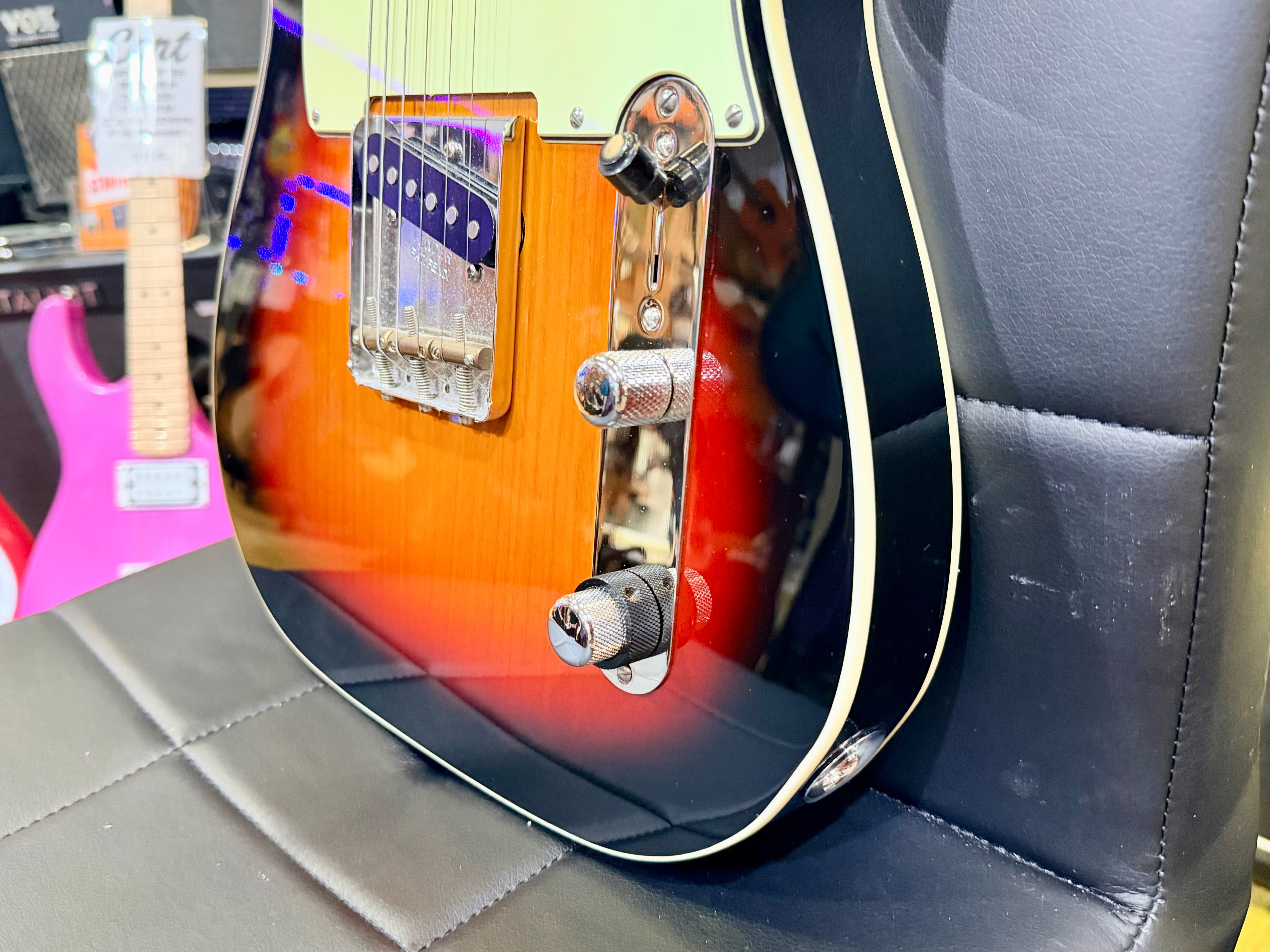⚡️Fender Pups⚡️ Squier Classic Vibe Custom Telecaster 3-Color Sunburst~Noiseless