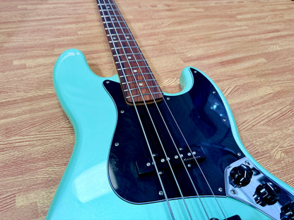 2020 Fender Deluxe Active Jazz Bass~ Surf Pearl~ Pau Ferro~ Noiseless Pickups