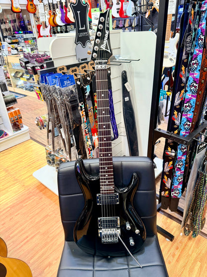🔥2004🔥 Ibanez JS100 Joe Satriani Signature~ Black MIK Korea Electric Guitar!