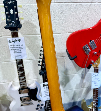 🔥2003 RARE🔥 Epiphone Korina Flying V ’58 Reissue~ Unsung Korea + Flight Case!