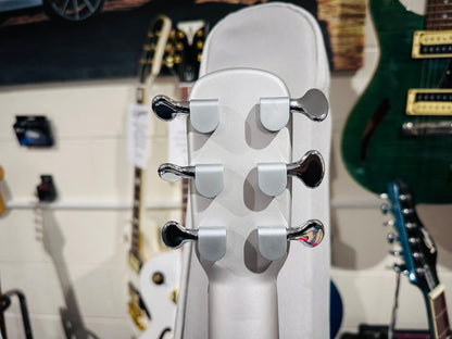 🌟NEW🌟 LAVA ME AIR CARBON FIBRE 36” Electro-Acousic Smart Guitar~ Silver + Bag!