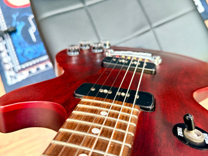 🔥2014🔥 Gibson Les Paul Melody Maker 120th Anniversary~ Worn Cherry~ P90s + Bag
