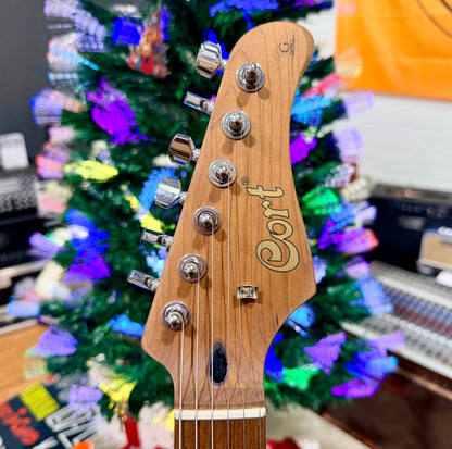 🎁 ELECTRIC GUITAR STARTER PACK 🎁 Cort G200SE~ Aged Cream + Laney Amp, Bag, Tuner