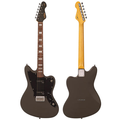 Vintage V65H ReIssued Hard Tail Electric Guitar ~ Satin Grey