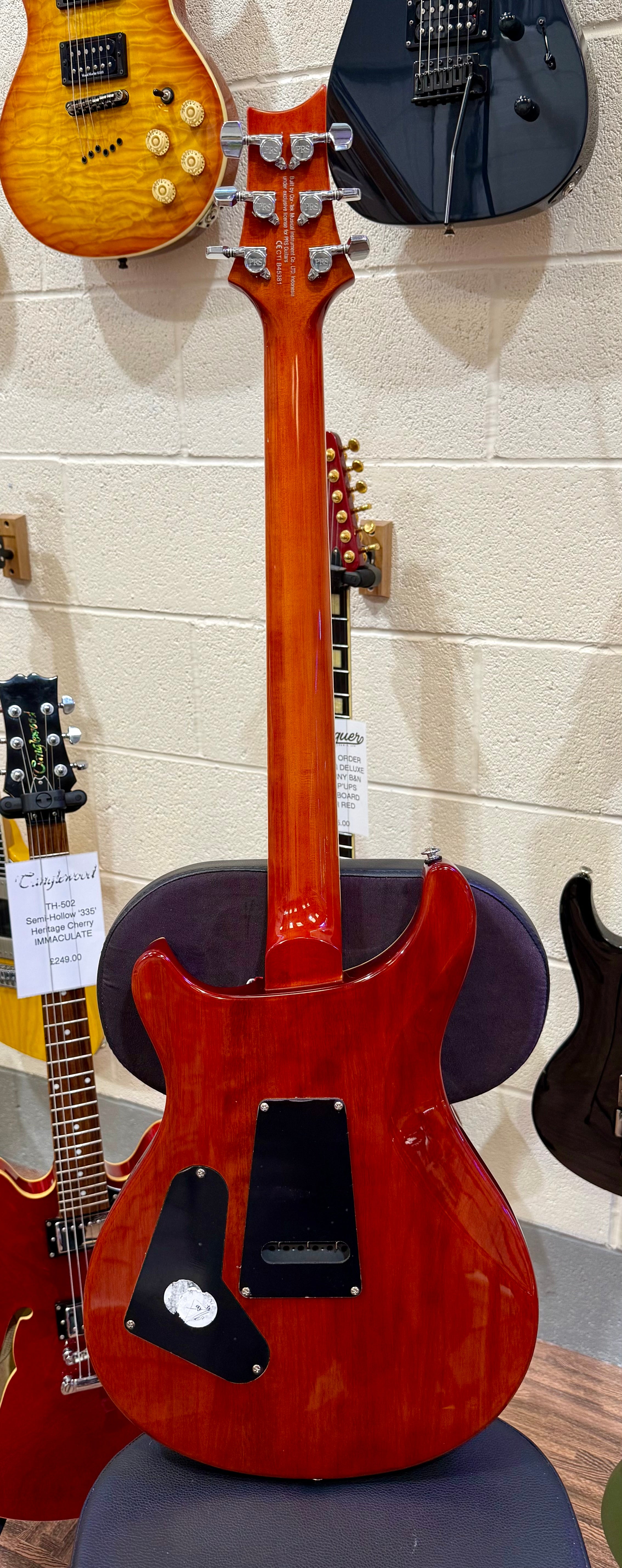 🔥LIMITED EDITION🔥 PRS SE Custom 24 Burled Ash~ Vintage Sunburst~ 2019~ RARE!