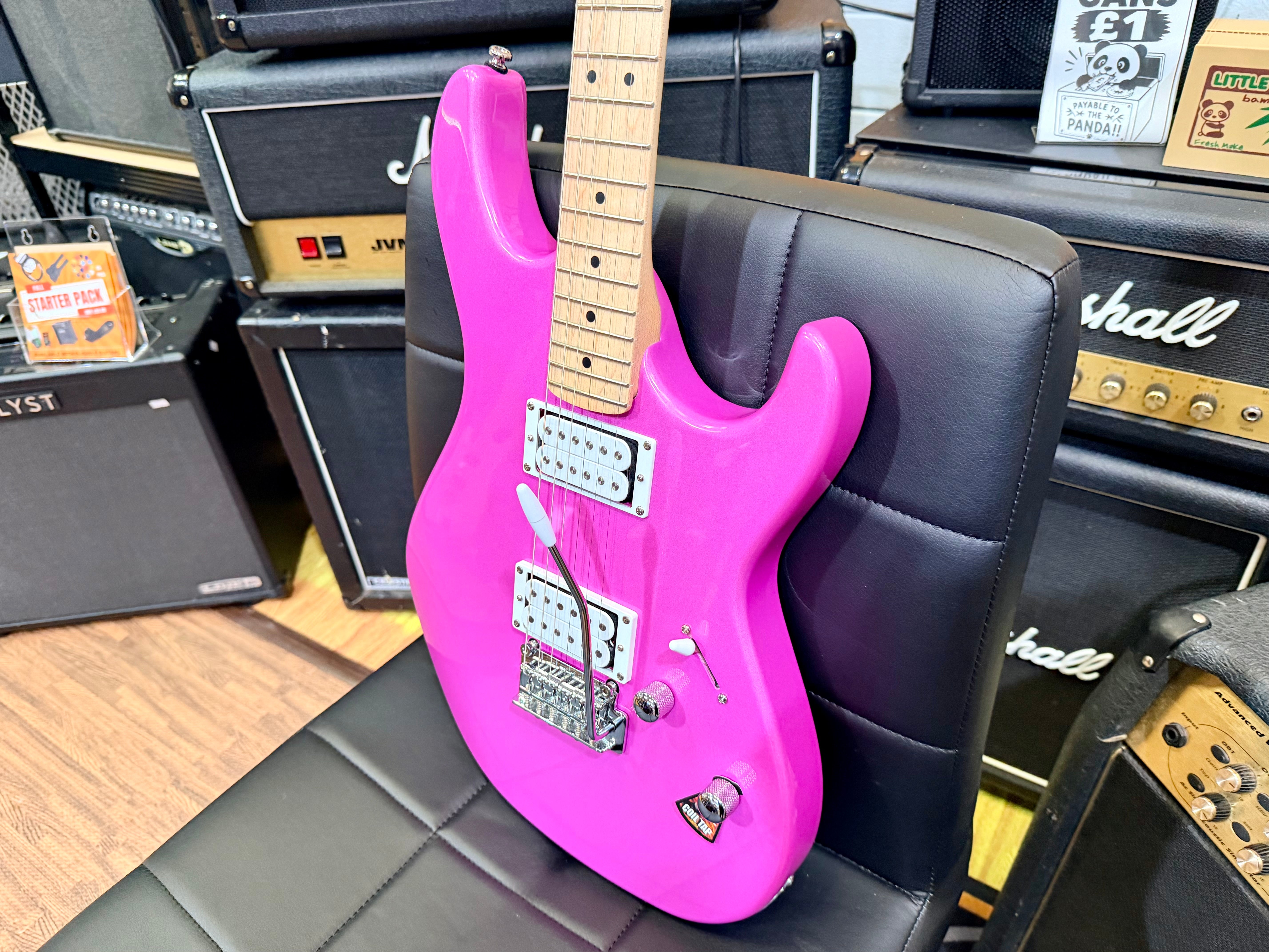 🌟 Cort G250 Spectrum Metallic Purple Electric Guitar~Coil Tap/Locking Tuners 🌟