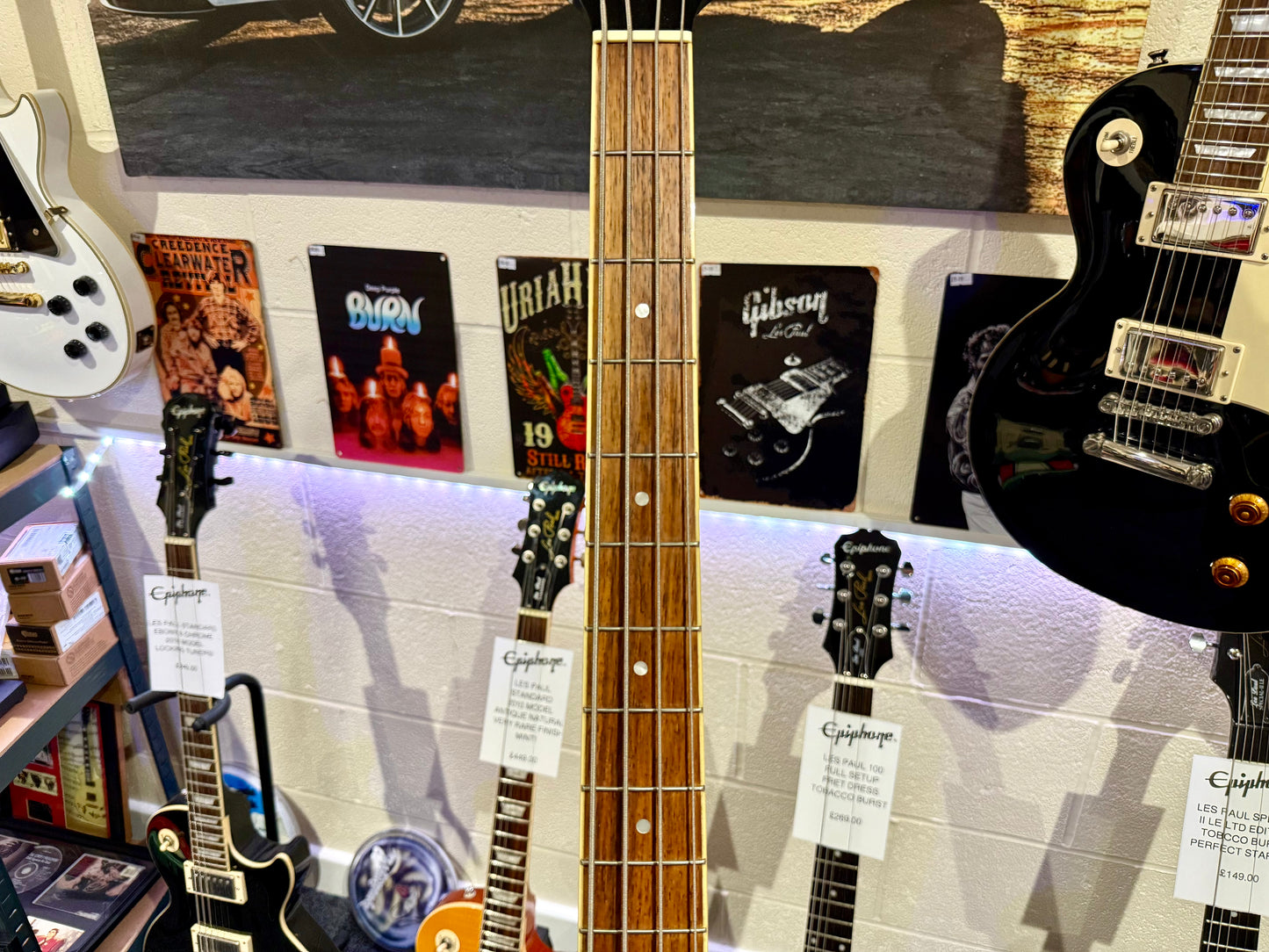 🌟ELECTRO-ACOUSTIC BASS 🌟 Takamine EGB2S-BK Gloss Black Bass~MINT!