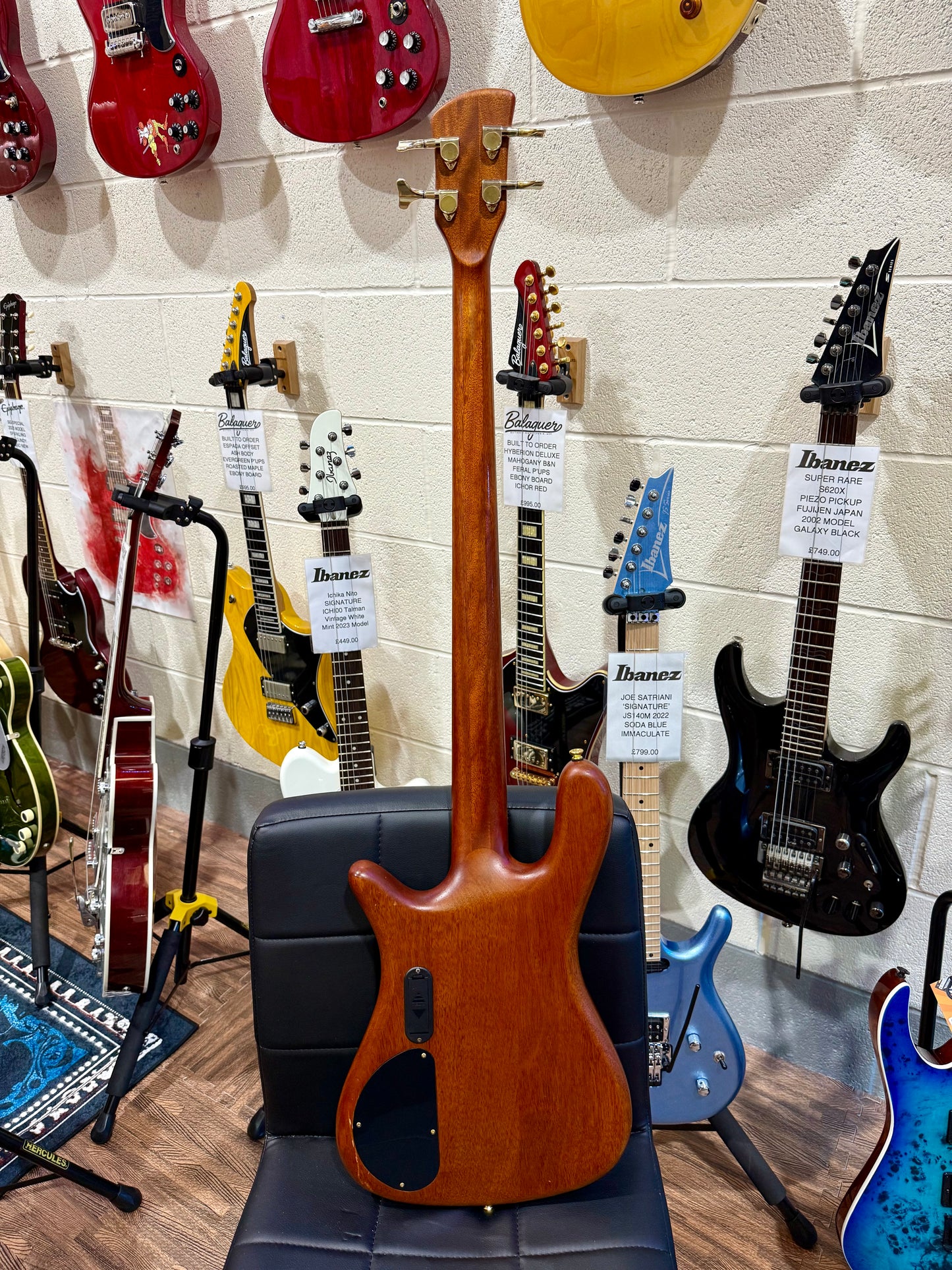 🔥CURVED BODY🔥 SX SWB1 Active Bass Guitar in Natural Satin Finish~ Arched!