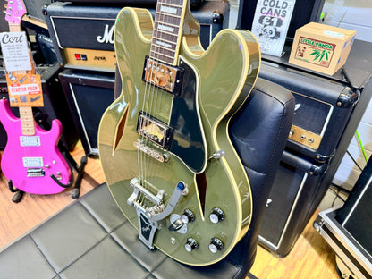 ⚡️2023⚡️ Epiphone Shinichi Ubukata ES-355 Olive Drab~ Inspired By Gibson Custom!