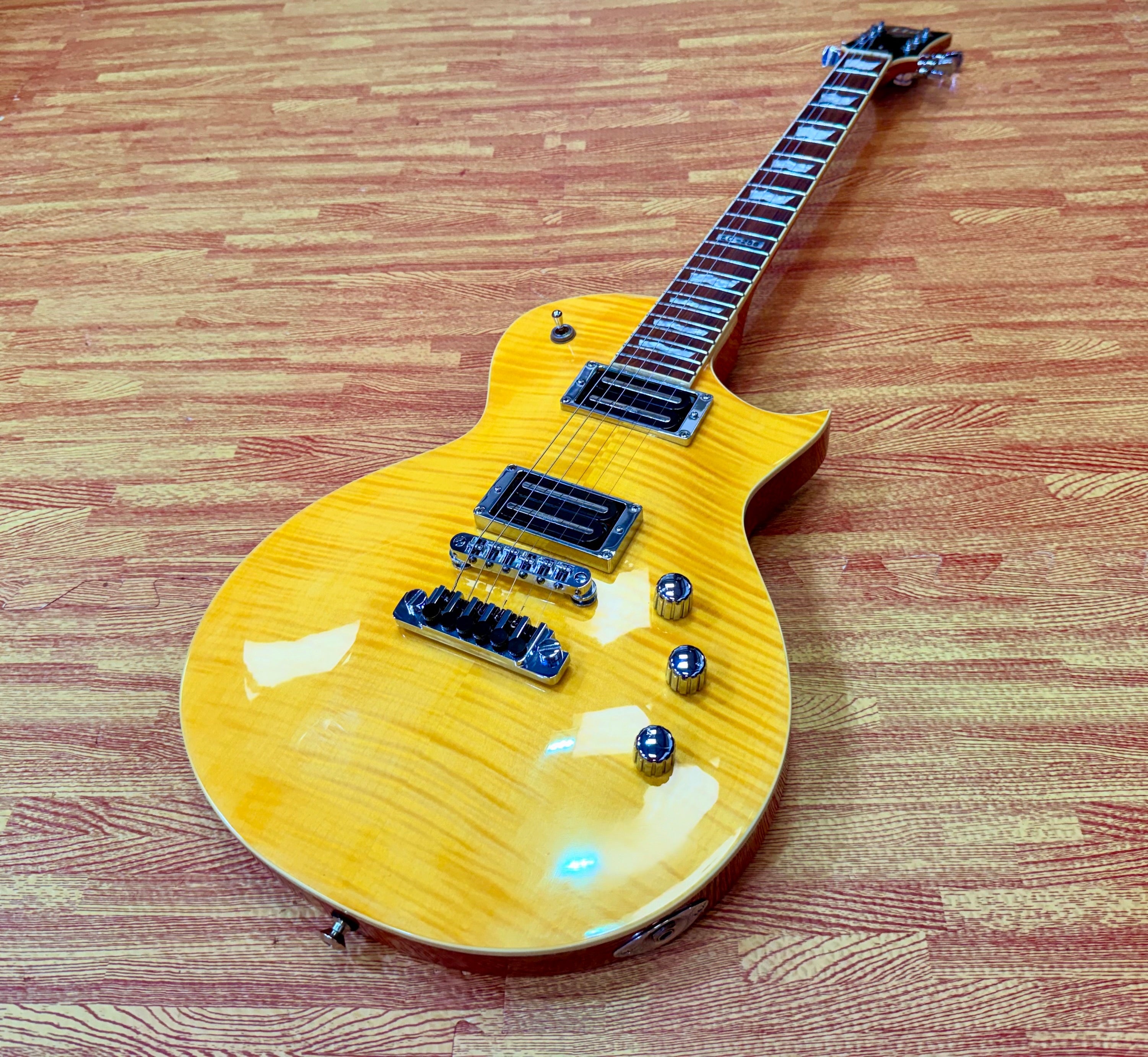 🔥2015🔥 ESP LTD EC-256 Lemon Drop~ Schaller Hot Stuff Pickups~ Gotoh Upgrades!