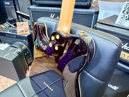 ⚡️2026⚡️ JET Guitars JT-600 Roasted Maple~ Flamed Maple Purple & Gold~NEW LAUNCH