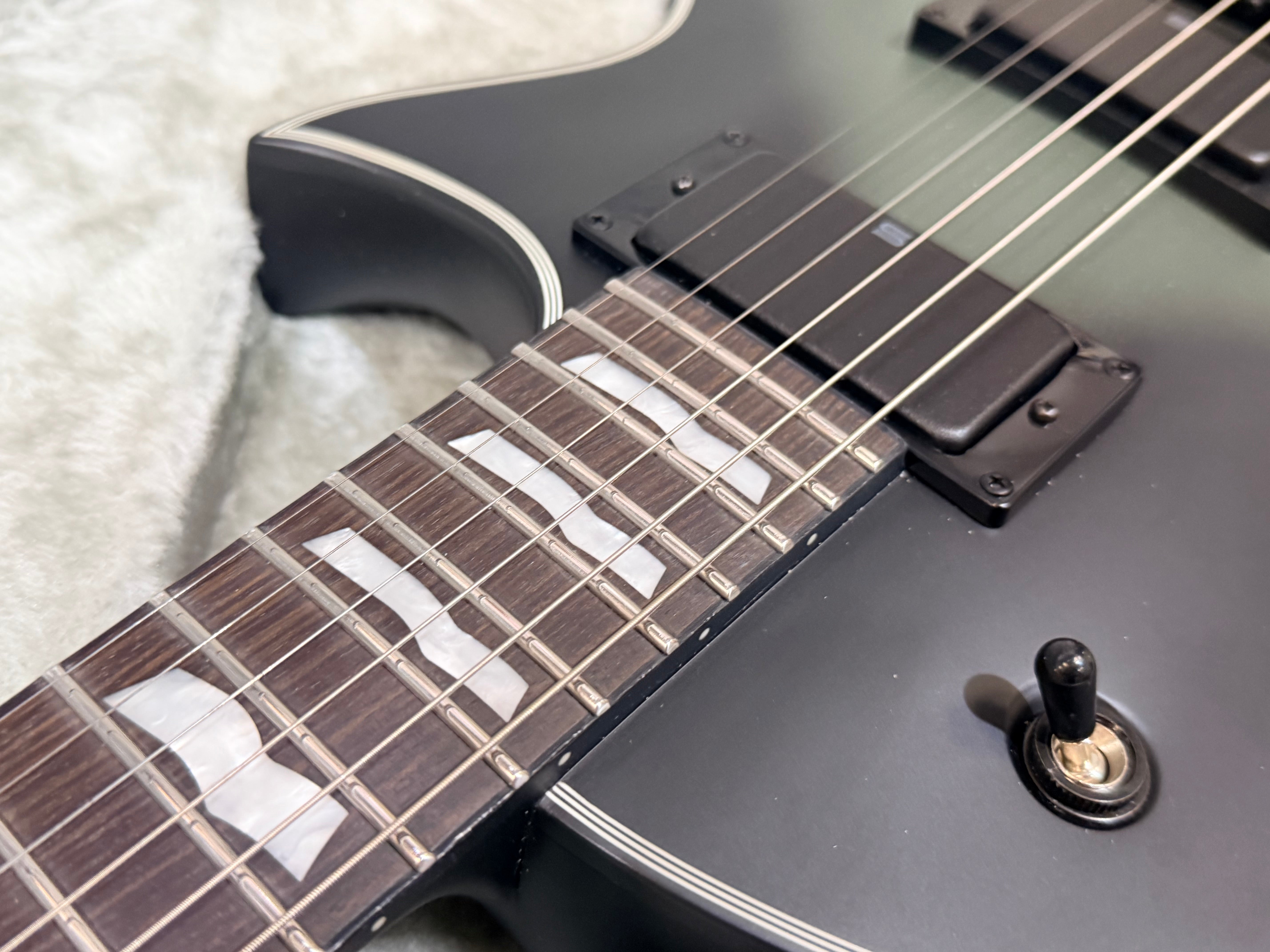 🔥MINT🔥 ESP LTD BK-600 Bill Kelliher Signature~ Military Green Sunburst Satin!