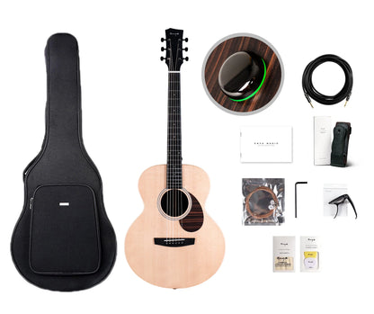 Enya EA-X1 SP1 Pro Max 41” Electro Acoustic Jumbo Smart Guitar~ Bag