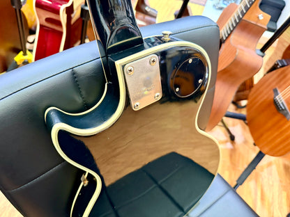 🇯🇵 RARE 🇯🇵 1970s Antoria Les Paul Custom~ Black Beauty 3 Pickup MIJ Japan!