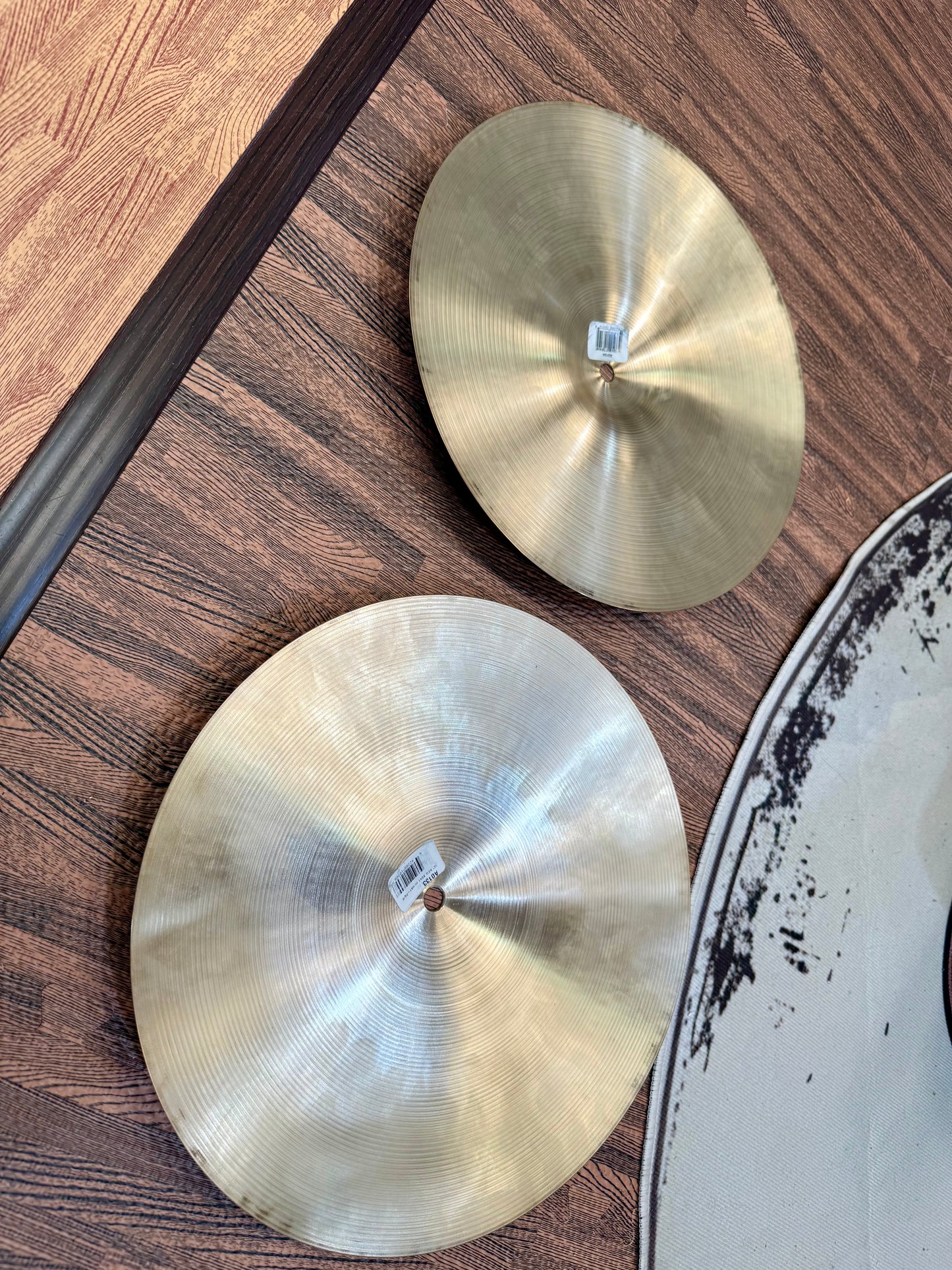 🥁 Zildjian A New Beat 14” Hi Hat Pair~ Excellent Condition Cymbals~ Hi Hats 🥁