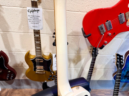 🌟2015🌟 Epiphone Wildkat Royale~ Custom Shop Ltd Ed~ Pearl White~ Semi-Hollow!