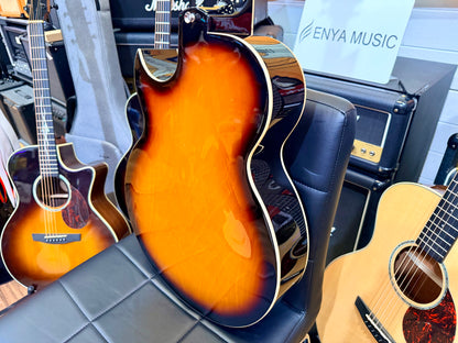 ☀️NEW☀️ Eko Tribute Jazz Semi-Acoustic Hollow Body Guitar Sunburst~ ‘ES-175’