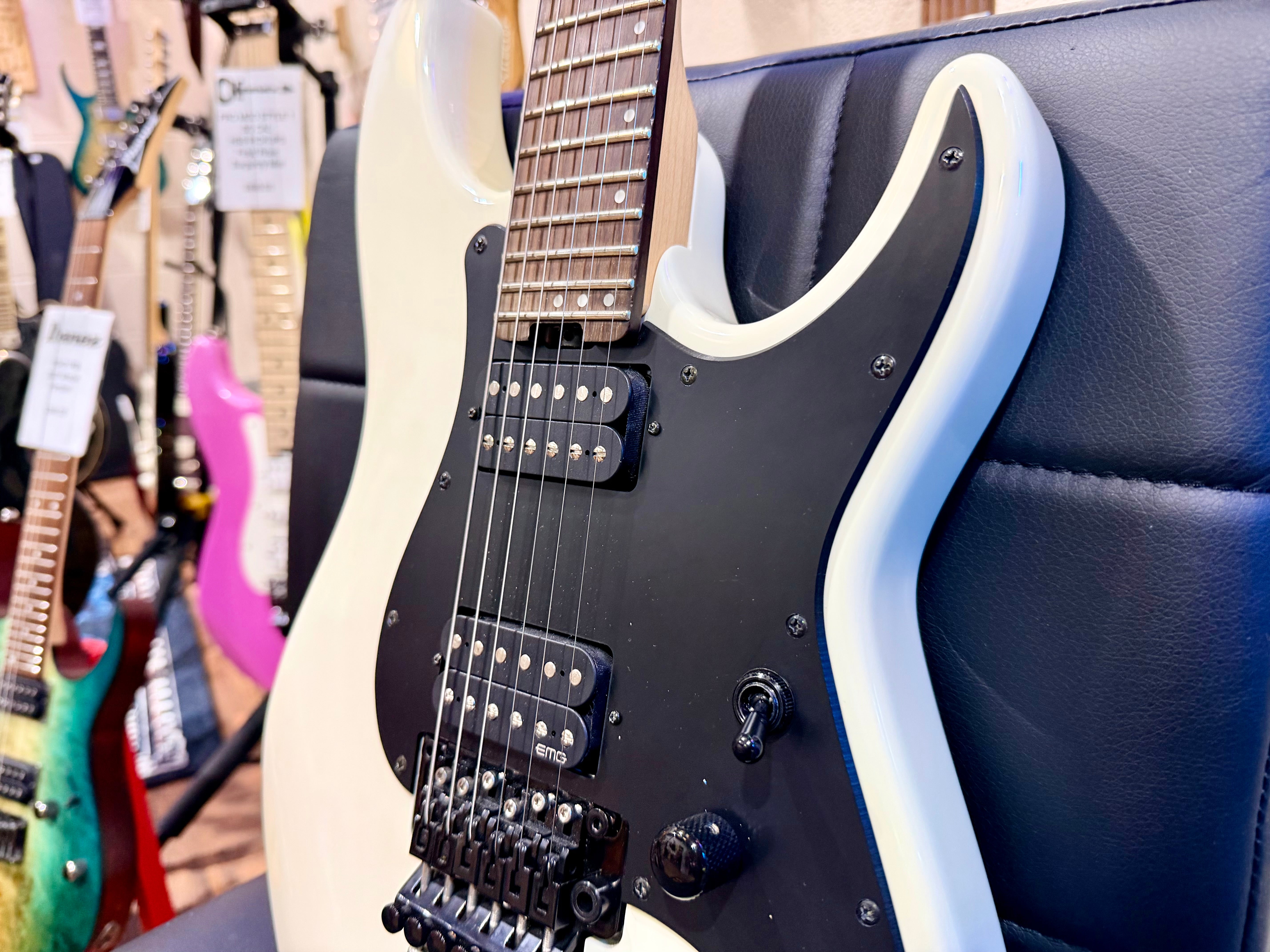 🔥2017🔥 Schecter Sun Valley Super Shredder FR~ Gloss White~ Floyd Rose!