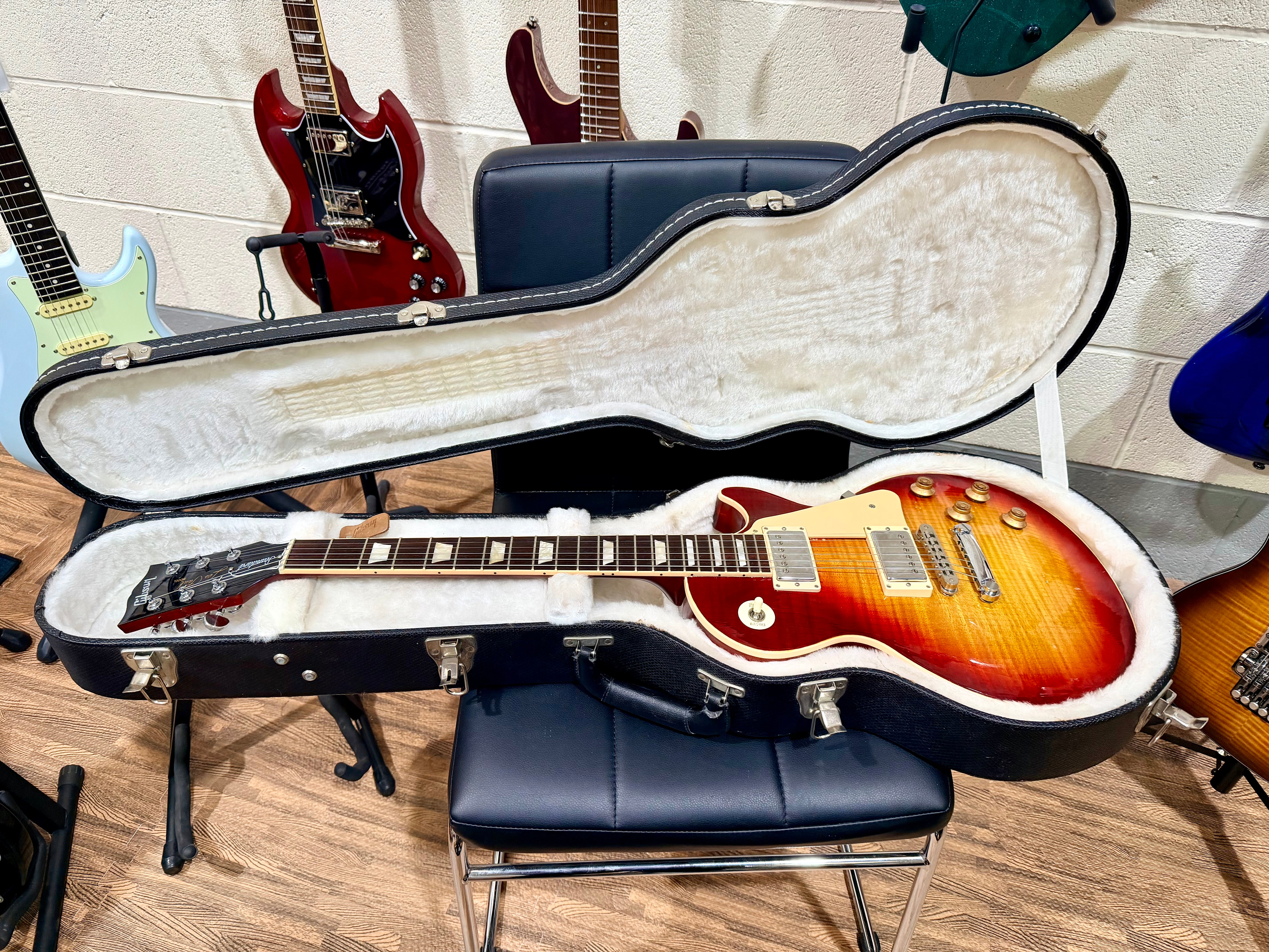 ☀️2016☀️ Gibson Les Paul Standard Plus Top~ Cherry Sunburst~ Hard Case~ USA!