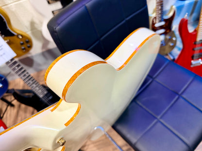 ✨LIMITED EDITION✨ Epiphone Riviera Royale Custom P93~ Pearl White + Hard Case!