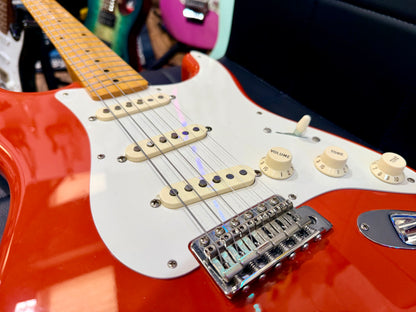 🌟2013🌟 Fender Classic Series 50s Stratocaster~ Fiesta Red~ Mexican MIM Strat!