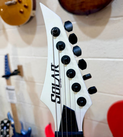 🔥2022🔥 Solar E1.6KW Kirk Windstein Signature~ Explorer Matte White~EMG~Gig Bag