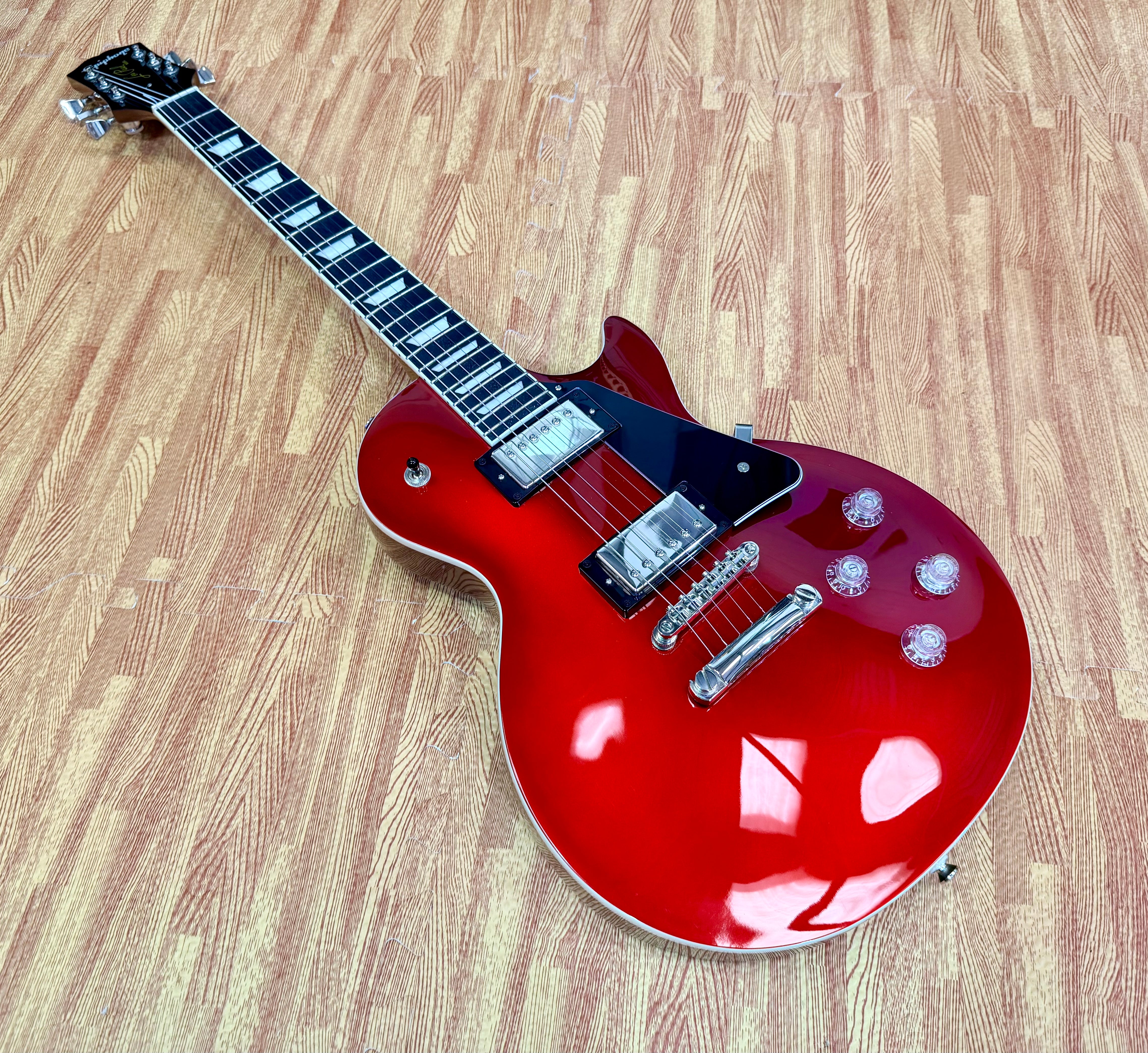 ✨MINT✨ Epiphone Les Paul Modern Sparkling Burgundy~ Electric Guitar~ 2022!