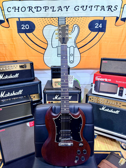 ⚡️2016⚡️ Gibson SG Special Faded Series~ Worn Brown Satin~ Gator Hard Case!