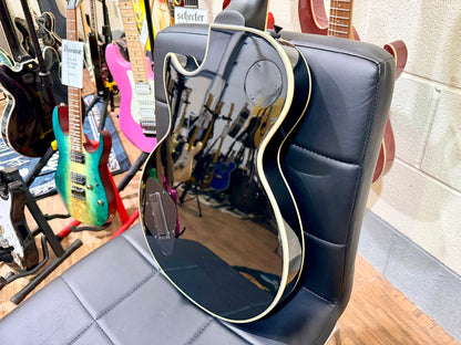 🔥2018🔥 Epiphone Les Paul Prophecy Custom Plus EX~ Midnight Ebony~ EMG P’Ups