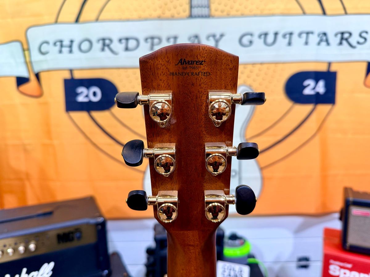 🌟2020🌟 Alvarez MFA66SHB Masterworks OM Folk Acoustic Guitar~ Shadowburst!
