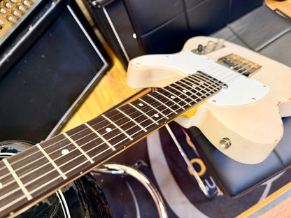 🔥 Vintage V62 ICON Distressed Ash Blonde Telecaster Style Wilkinson Pickups 🔥