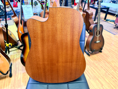 🪵NEW🪵 Vintage Statesboro VE440MM Mahogany Cutaway Electro-Acoustic Guitar!