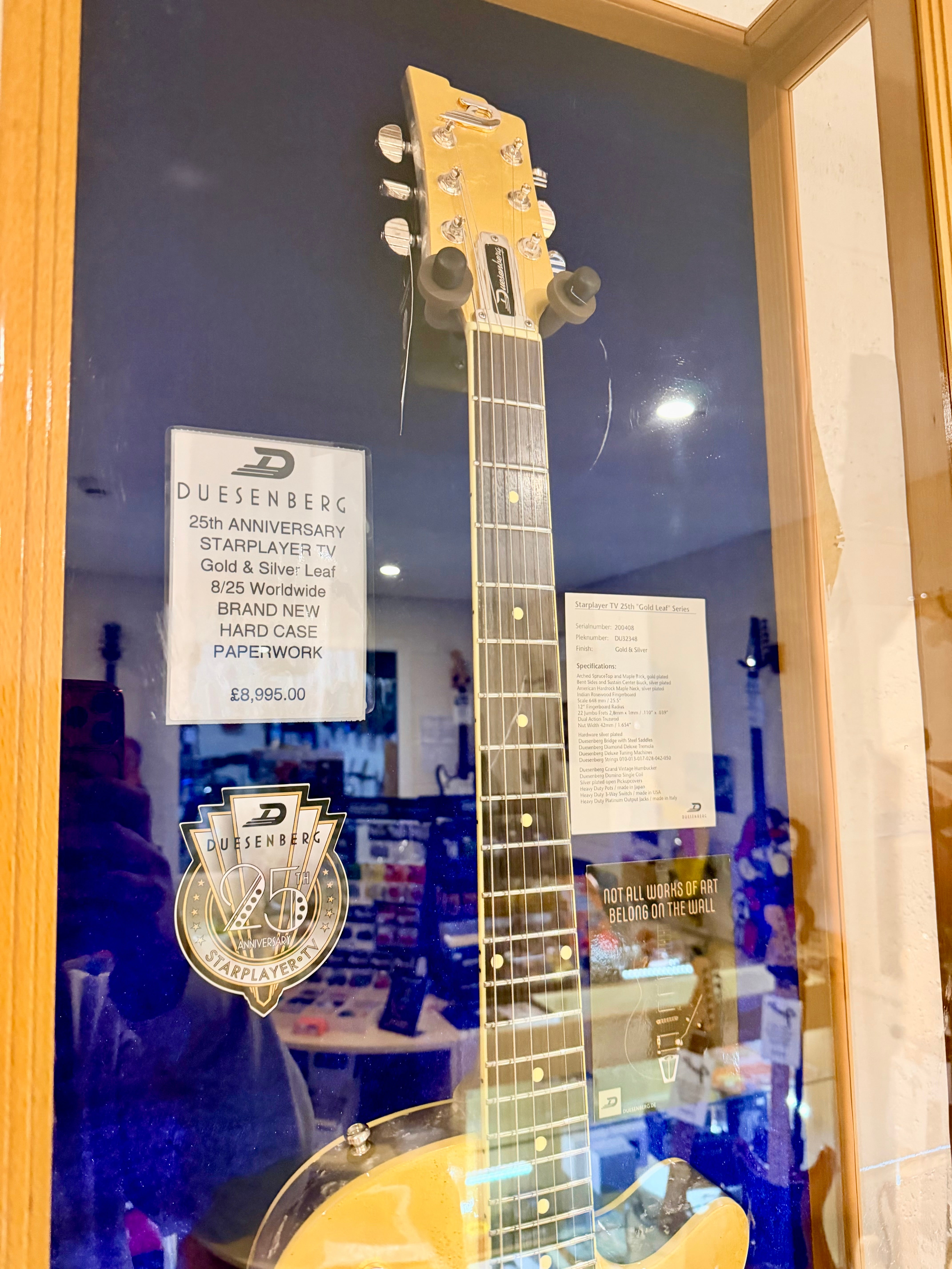 🌟8/25 LTD ED 24k GOLD LEAF 🌟 2020 Dusenberg Starplayer TV~ 25th ANNIVERSARY!