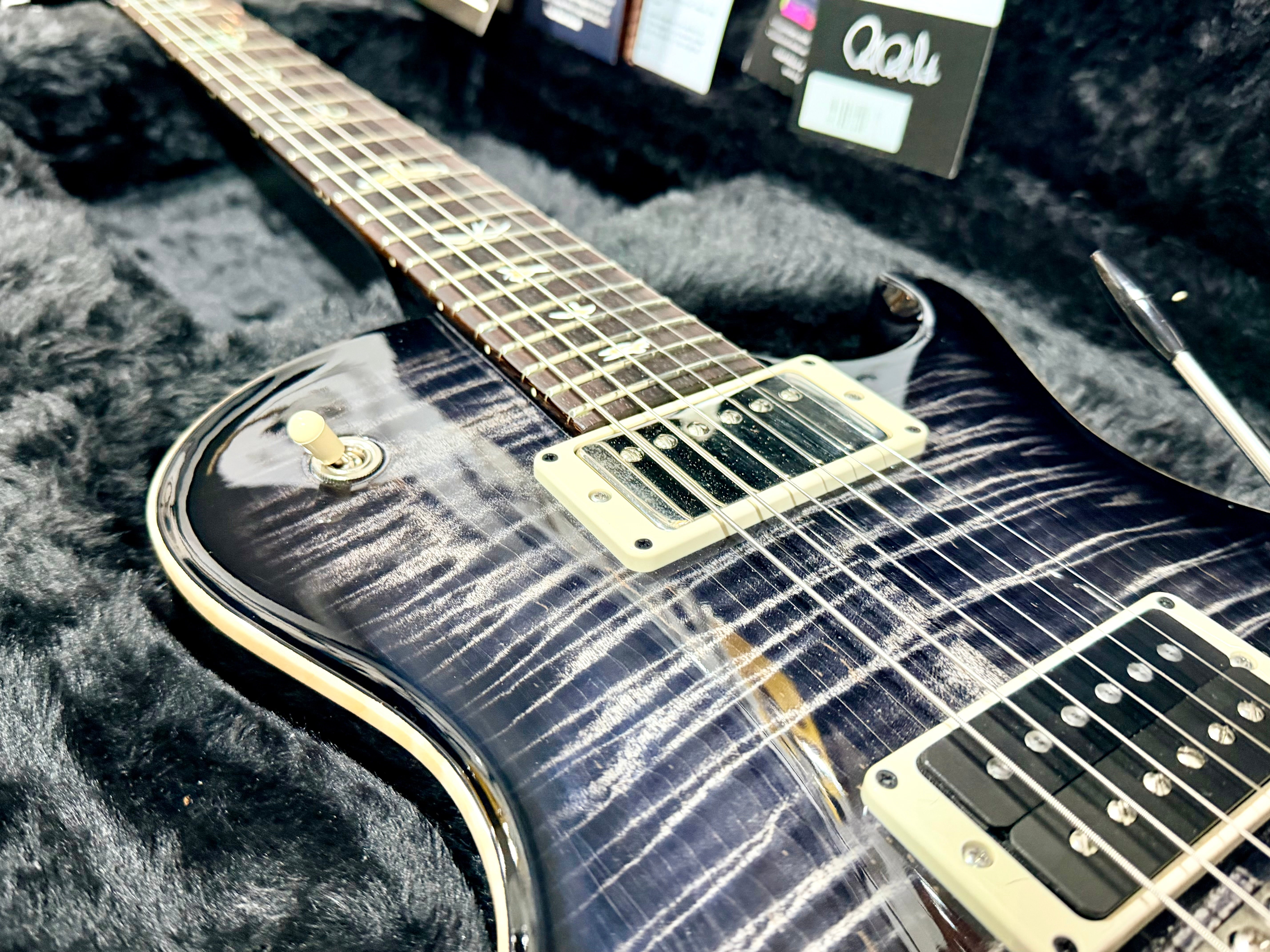 🔥2020🔥 PRS Mark Tremonti Signature USA Charcoal Contour Burst~ Case & Docs!