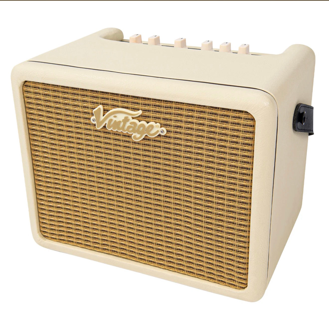 🔥NEW MODEL🔥 Vintage Retro 20w Bass Combo Amp with DSP~ Vintage White Amplifier