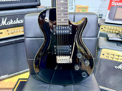 🔥MINT🔥 2021 PRS SE Mark Tremonti Standard Piano Black Tremolo + PRS Gig Bag!