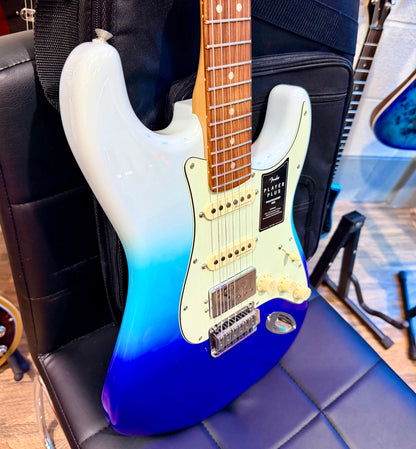 🌟NEW🌟 Fender Player Plus Stratocaster HSS~ Belair Blue Fade~ Mexican Strat!